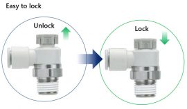 GSC120-M5E-04 (GSC series) – Van điều khiển khí đóng/ngắt (Air control valve) SENYA