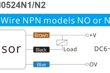 AGKB-M0524N1 – 3 wire NPN Cảm biến tiệm cận cảm ứng